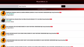What Mastiweb.in website looked like in 2022 (2 years ago)