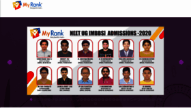 What Myrank.co.in website looked like in 2022 (2 years ago)