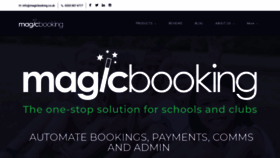 What Magicbooking.co.uk website looked like in 2022 (2 years ago)