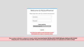 What Mysunpharma.com website looked like in 2022 (2 years ago)