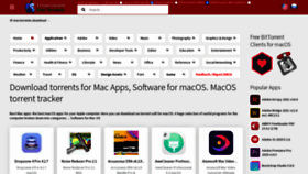 What Mactorrents.download website looked like in 2022 (2 years ago)