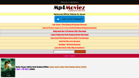 What Mp4moviez.bid website looked like in 2022 (2 years ago)