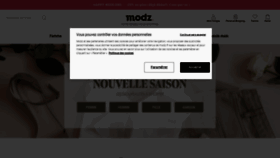 What Modz.fr website looked like in 2022 (2 years ago)