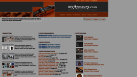 What Myarmoury.com website looked like in 2022 (2 years ago)