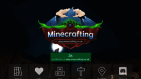 What Minecrafting.co.uk website looked like in 2022 (2 years ago)