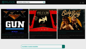 What Mutick.com website looked like in 2022 (3 years ago)
