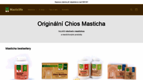 What Masticlife.cz website looked like in 2022 (2 years ago)