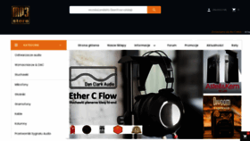What Mp3store.pl website looked like in 2022 (2 years ago)