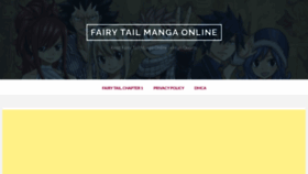 What Mangafairy-tail.com website looked like in 2022 (2 years ago)