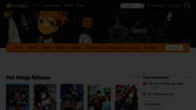 What Mangafox.me website looked like in 2022 (4 years ago)