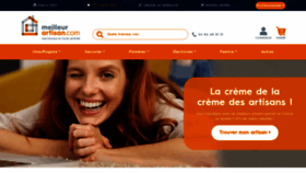 What Meilleur-artisan.com website looked like in 2022 (2 years ago)