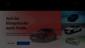 What Mercedes-benz.at website looked like in 2022 (2 years ago)