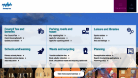 What Medway.gov.uk website looked like in 2022 (2 years ago)
