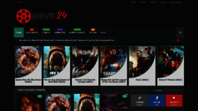 What Movie24.site website looked like in 2022 (3 years ago)