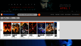 What Movies.com website looked like in 2022 (2 years ago)