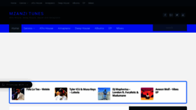 What Mzanzitunes.com website looked like in 2022 (2 years ago)