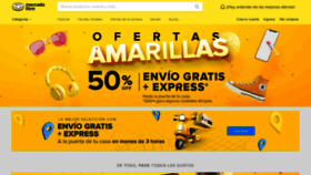 What Mercadolibre.com.ve website looked like in 2022 (2 years ago)