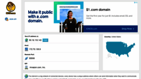 What Myip.com website looked like in 2022 (3 years ago)