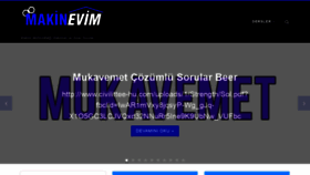 What Makinevim.com website looked like in 2022 (2 years ago)
