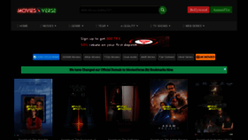What Moviesverse.cc website looked like in 2022 (2 years ago)