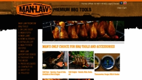 What Manlaw-bbq.com.au website looked like in 2022 (2 years ago)