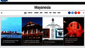 What Mayanesia.com website looked like in 2022 (2 years ago)