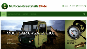 What Multicar-ersatzteile24.de website looked like in 2022 (2 years ago)