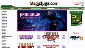 What Magictuga.com website looked like in 2022 (2 years ago)