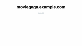 What Moviegaga.pro website looked like in 2022 (2 years ago)