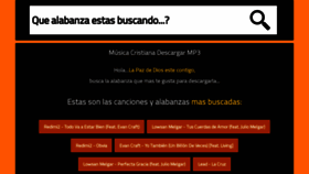 What Mp3cristianos.net website looked like in 2022 (2 years ago)