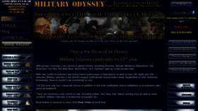What Military-odyssey.com website looked like in 2022 (2 years ago)
