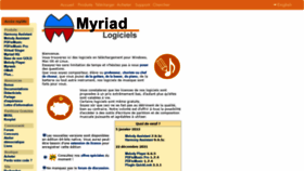 What Myriad.fr website looked like in 2022 (2 years ago)