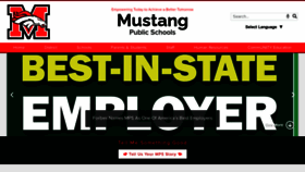 What Mustangps.org website looked like in 2022 (2 years ago)
