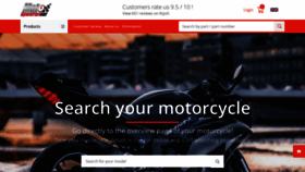 What Motosparepartner.com website looked like in 2022 (2 years ago)