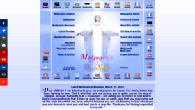 What Medjugorje.ws website looked like in 2022 (2 years ago)