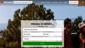 What Micazu.nl website looked like in 2022 (4 years ago)