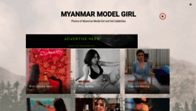 What Myanmar-model-girl.blogspot.com website looked like in 2022 (2 years ago)