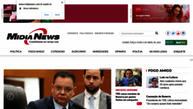 What Midianews.com.br website looked like in 2022 (2 years ago)