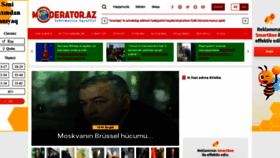What Moderator.az website looked like in 2022 (2 years ago)