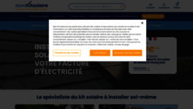 What Monkitsolaire.fr website looked like in 2022 (2 years ago)