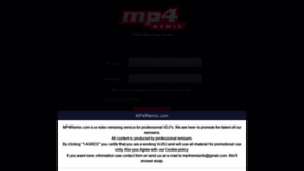 What Mp4remix.com website looked like in 2022 (2 years ago)