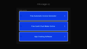 What Mkvcage.cc website looked like in 2022 (2 years ago)