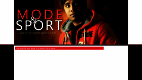 What Modeetsport.com website looked like in 2022 (2 years ago)