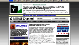 What Metalschannel.com website looked like in 2022 (2 years ago)