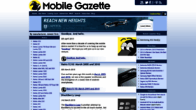 What Mobilegazette.com website looked like in 2022 (2 years ago)