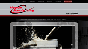 What Magnum-mfg.com website looked like in 2022 (2 years ago)