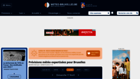 What Meteo-bruxelles.be website looked like in 2022 (2 years ago)