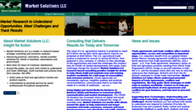 What Marketsolutionsllc.com website looked like in 2022 (2 years ago)