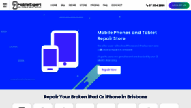 What Mobileexpert.com.au website looked like in 2022 (2 years ago)