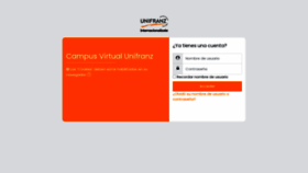 What Moodle.unifranz.edu.bo website looked like in 2022 (2 years ago)